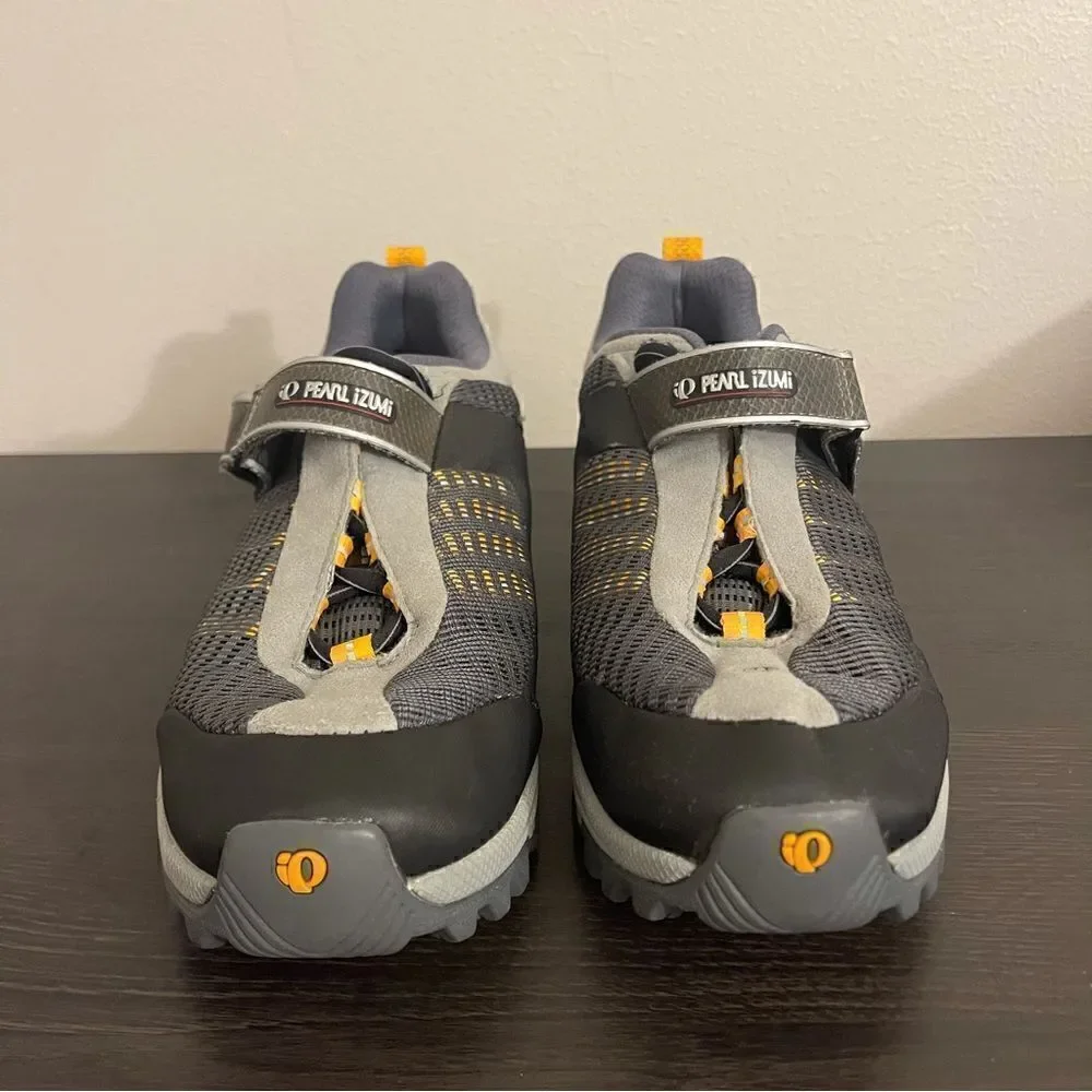 Pearl Izumi X-Alp Low 5742 Gray Orange Women's Cycling Shoes Size 41